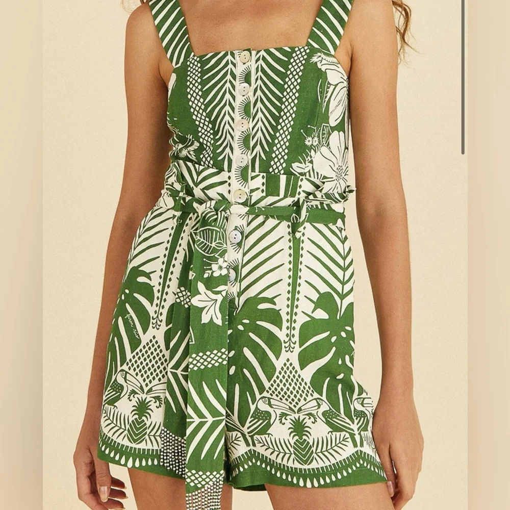Farm Rio Romper New - Picture 2 of 5